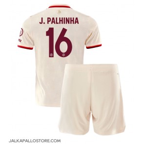 Bayern Munich Joao Palhinha #16 Kolmaspaita Lapsille 2024-25 Lyhythihainen (+ shortsit)